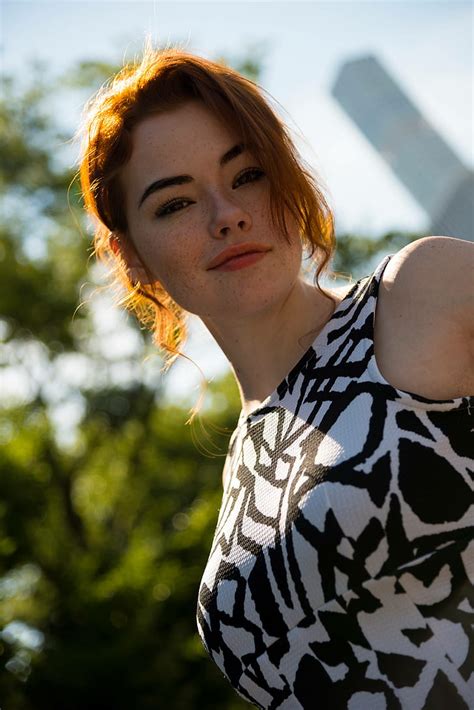 women outdoors redhead model portrait display sabrina lynn freckles hd wallpaper