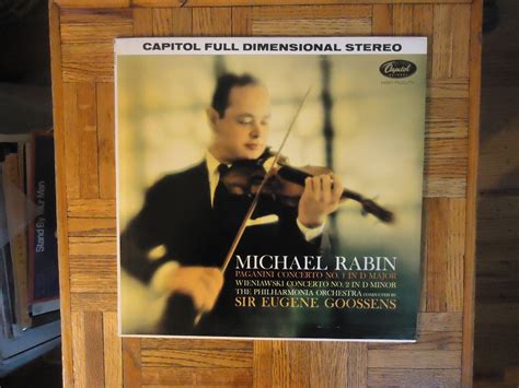 Michael Rabinpaganini Concerto No1capitol Labelstereo