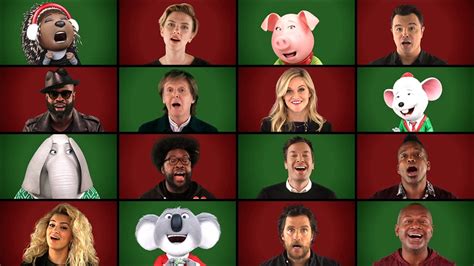Sing Cast And Fallon Perform Wonderful Christmastime