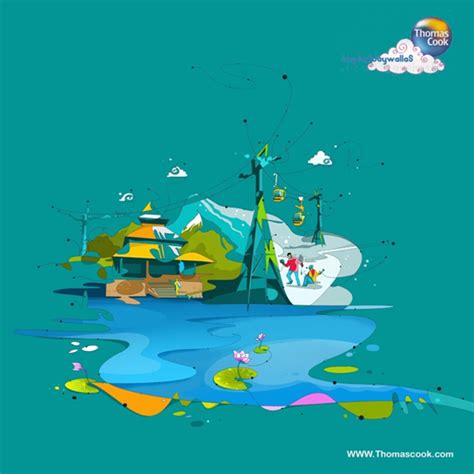 Thomas cook illustration-jwt advertising on Behance