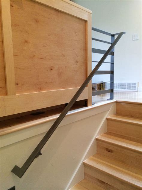 Well, that's not the case with these handrails … in fact, this might be the simplest one you will ever see. Modern Interior Handrails - Seattle, WA - Blackbird Iron ...