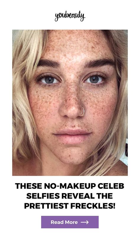 These No Makeup Celeb Selfies Reveal The Prettiest Freckles We All