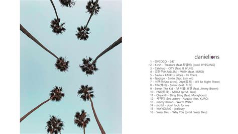 Palm Tree Vibin Upbeat Korean Indieunderground 11