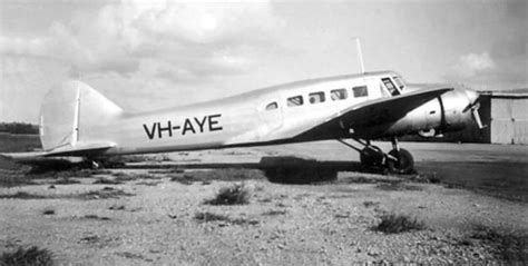 Crash Of An Avro 652 Anson I Into The Tuggerah Lake Bureau Of