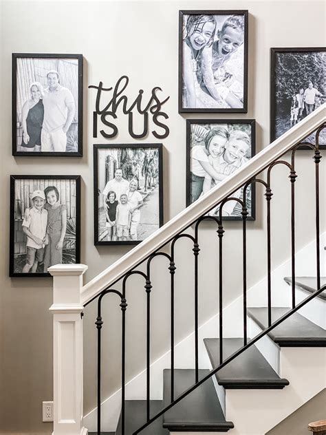 stairwell-gallery-wall-photos-black-and-white1 - Re-Fabbed