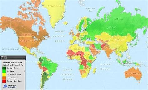 Una Web Muestra El Mapa De Las Mujeres M S Sexys Del Mundo Qu Es