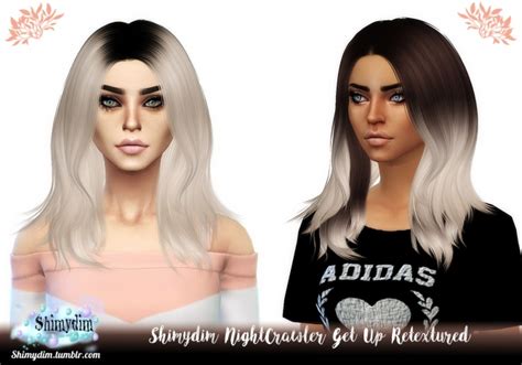 The Sims Resource Ombre Hairstyle By Ladyshadow Sims 4 Hairs Vrogue