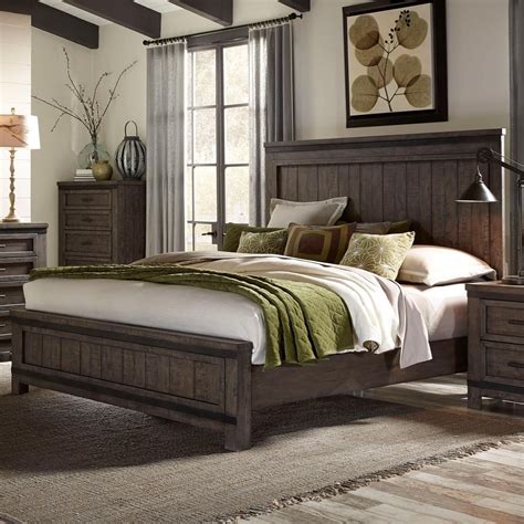Liberty Furniture Thornwood Hills 759 Br Qpb Queen Panel Bed Westrich