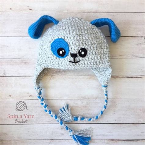Puppy Hat Crochet Hat Pattern Kids Crochet Character Hats Crochet