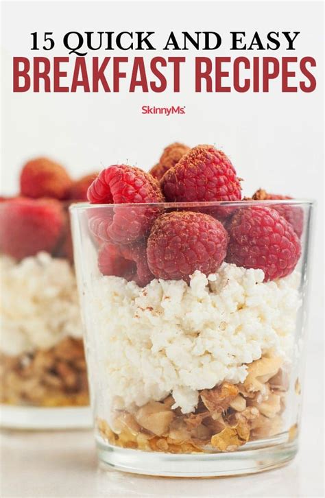 15 Quick And Easy Breakfast Recipes Breakfast Recipes Easy Quick And