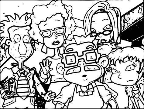 ️rugrats All Grown Up Coloring Pages Free Download