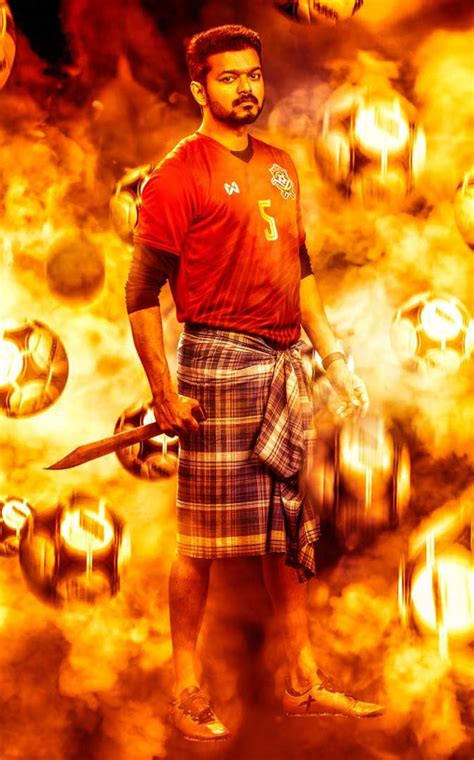 A former football player struggles to fulfil his late friend's dreams, and seeks out revenge for his death.directed by atlee kumarproduced by kalpathi s. Bigil new hd wallpapers download - Wallsnapy