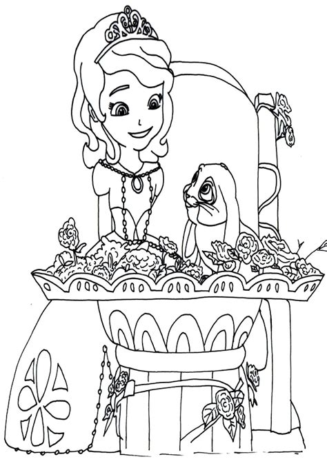 Juegos Para Colorear De La Princesa Sofia - Encuentra Juegos