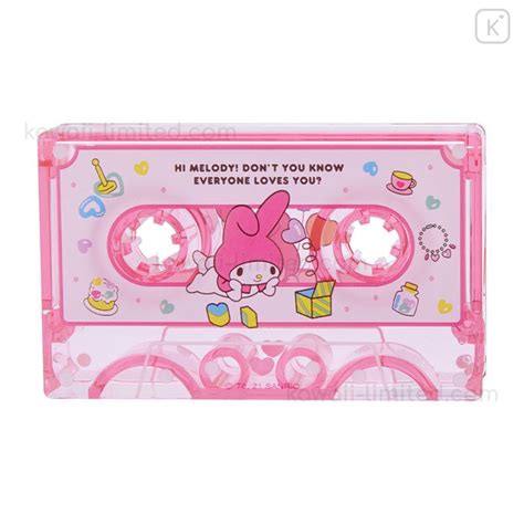 Japan Sanrio Cassette Washi Masking Tape Set My Melody Kawaii Limited