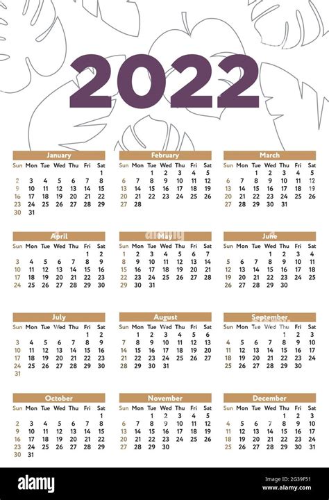 Calendario 2022 Fotos E Imágenes De Stock Página 2 Alamy
