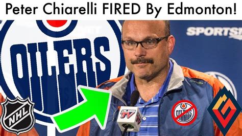 Edmonton Oilers Fire Gm Peter Chiarelli Edm Firing News And Talk Youtube