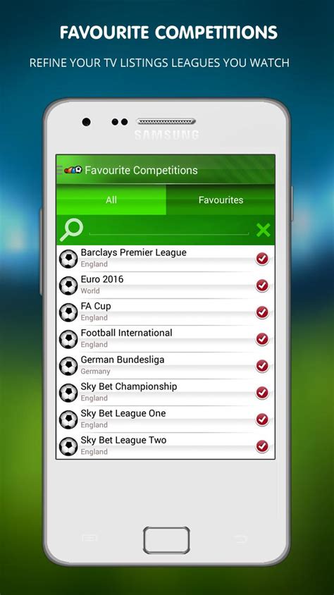 Our app supports following features: Live Football on TV for Android - APK Download