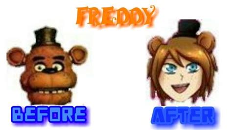 Fnaf Animatronics Before After Original Pole Bear Edition Five Nights At Freddy S Amino