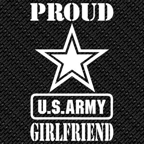 Proud Us Army Girlfriend Air Force Sexy Hot Girl Friend Vinyl Decal