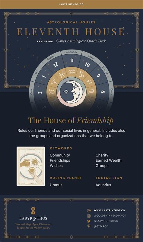 The Eleventh House The House Of Friendship 12 Houses Of Astrology