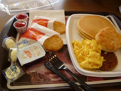 With more fat than three slices of domino's cheese. my careless whispers: McDonalds Big Breakfast