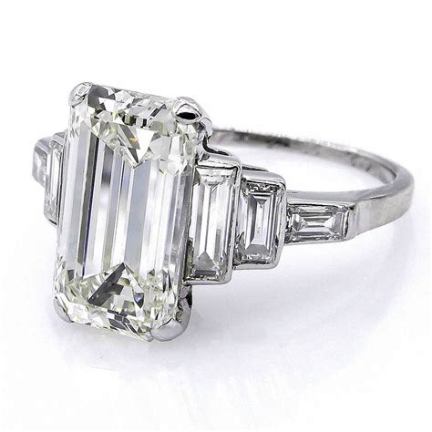Antique 1920s Art Deco Diamond Engagement Ring | Deco Shop