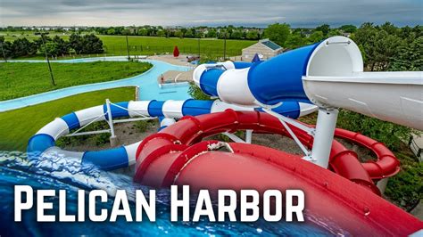 Pelican Harbor Water Park In Illinois Water Slides Pov Youtube