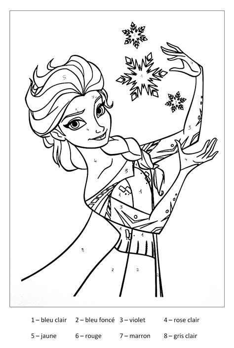 Coloriage Magique Princesse Disney Imprimer