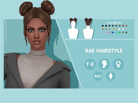Sims 4 Ombre Accessories 23 Juni Goddess Hairstyles Skin Support