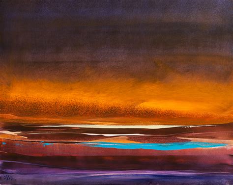 Desert Light Oil Painting By Nicholas Down