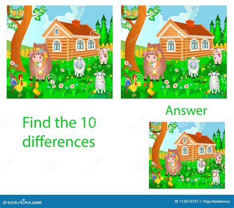Games For Kids Find 10 Differences Game 14 Nanny