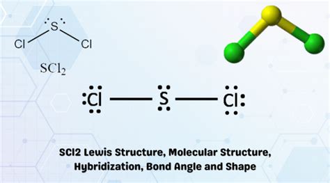 Scl2 Lewis Structure Molecular Structure Hybridization Bond Angle