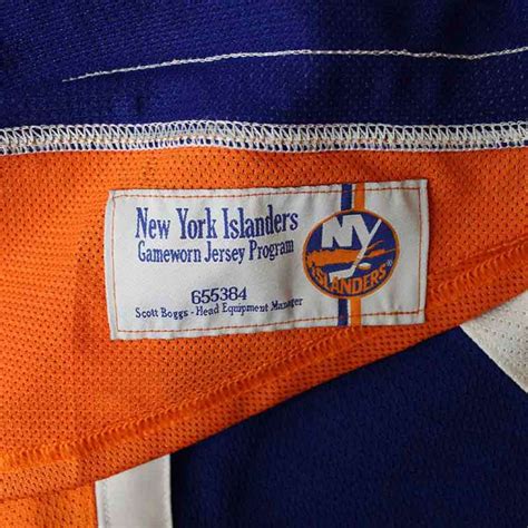 Casey Cizikas Game Worn Away Jersey Season New York Islanders Nhl Auctions