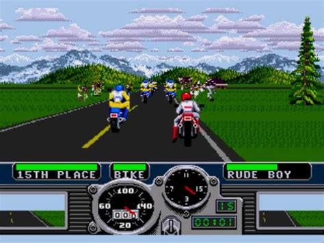 Retro Game Reviews Road Rash Mega Drive Genesis Review