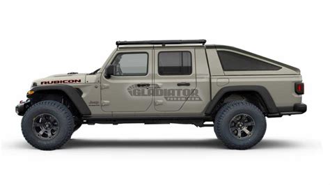 Truck bed caps are built to order for our customers and because of this there can be a 4 to 6 week lead time on orders. 2020 Jeep Gladiator Rendered With All Sorts Of Bed Toppers