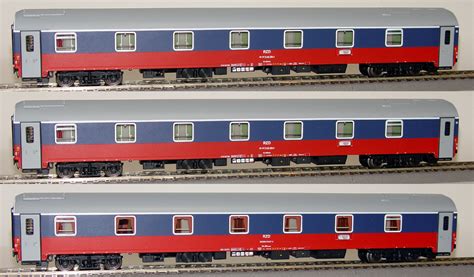 Ls Models Set Of 3 Passenger Sleeping Cars Of Berlin Moscow Train In