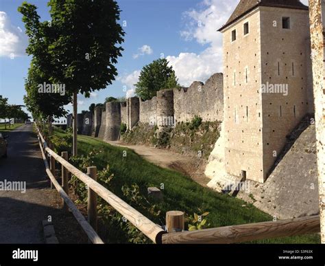 Medieval Fortification In Provins France Stock Photo Alamy