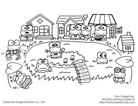 Coloring book pages download download download download download download download download view all character goodies. Keroppi by the Pool | Deer coloring pages, Pokemon ...