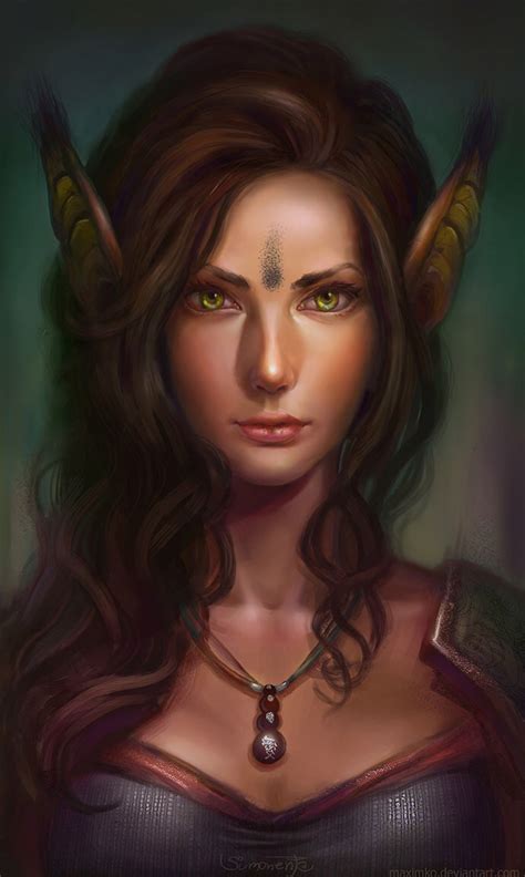 Warrior Elf Girl By Maximko On Deviantart Fantasy