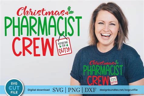 Christmas Pharmacist Svg Pharmacist Christmas 1024303