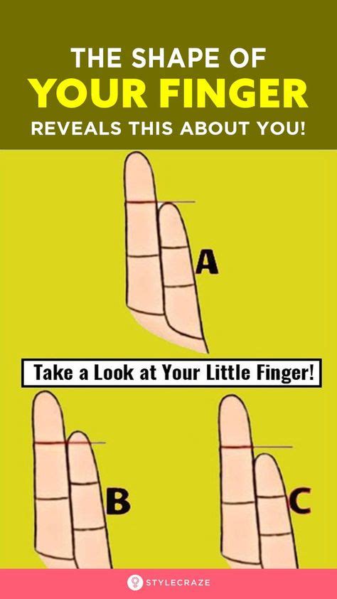 Take A Look At Your Pinky Finger It Can Reveal The Biggest Secret Of Your Personality How To