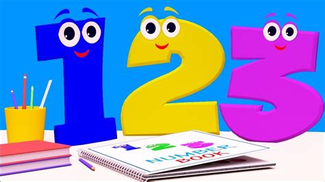 Counting 123cartoon One Two Three Youtube