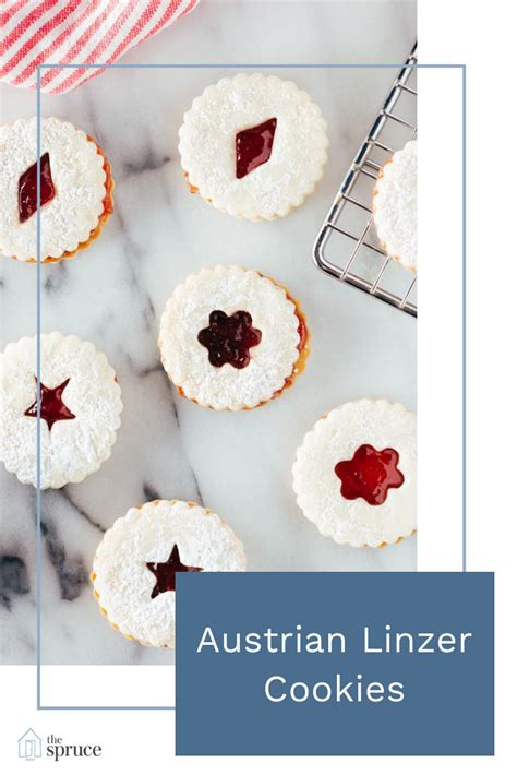 Suete from austria explains how, in her country, children enjoy making christmas decorations from a homemade modelling dough that is easy to work with. Austrian Linzer Cookie | Recipe | Jam cookies, Cookie recipes, Cookies recipes christmas