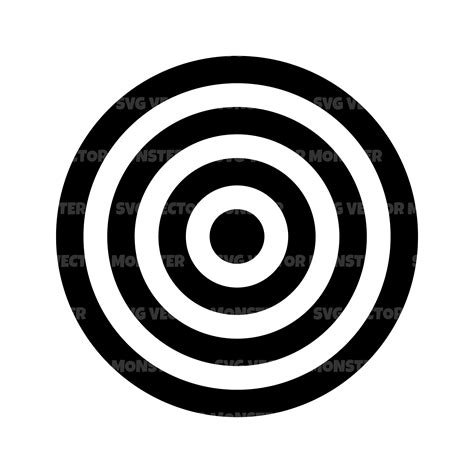 Target Svg Bullseye Svg Vector Cut File For Cricut Etsy Denmark