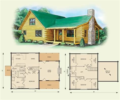This classic log home plan was created for the log cabin lover in all of us.just imagine yourself tucked away in your favorite wooded area, a bubbling, rocky shows details of the house as though it were cut in slices from the roof to the foundation. carolina log home and log cabin floor plan 3 bed room ...