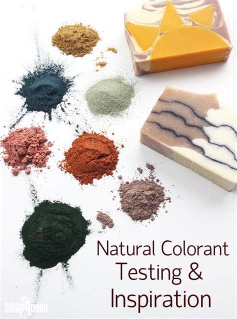 Mineral colorants such as ultramarines and oxides aren't technically natural, since they're manufactured. Natural Colorant Testing & Inspiration | Homemade soap ...