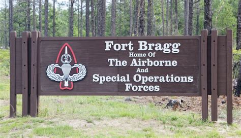 Fort Bragg Entrance Military Defense Court Martial Defense Helixon
