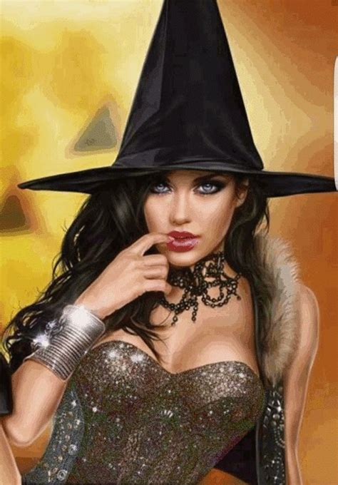 👻 Halloween Fun 🎃 👻♡♥️♡ Sexy Witch Beautiful Witch Fantasy Witch