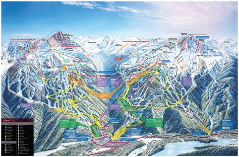 Until they sell the mountain or go bankrupt do not waste your $$ here. Whistler Blackcomb Run Map