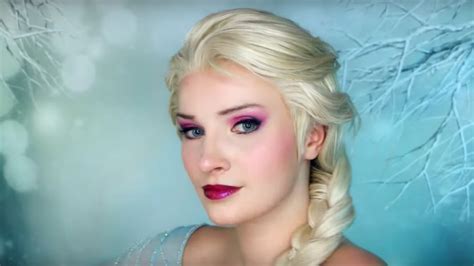 Disney S Frozen Elsa Makeup Tutorial Ã ¢Ã ã ¨É ªã ®Å¥³Ç Ã ¨Ã Ã µé¢¨Ã